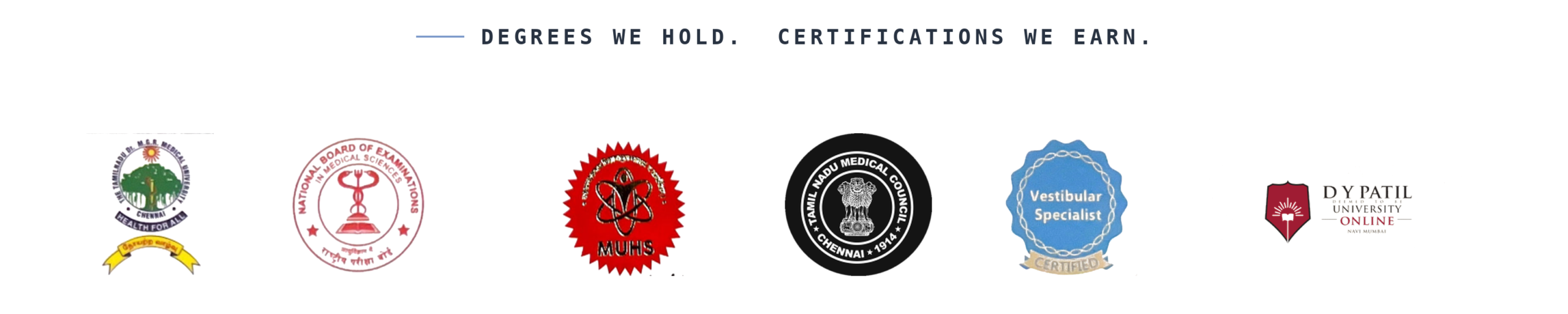 certifications